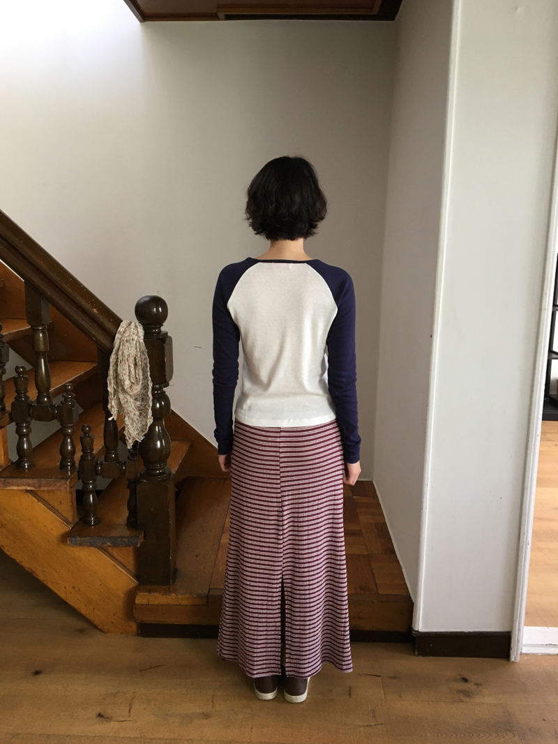 Renew knit long skirt (2color)