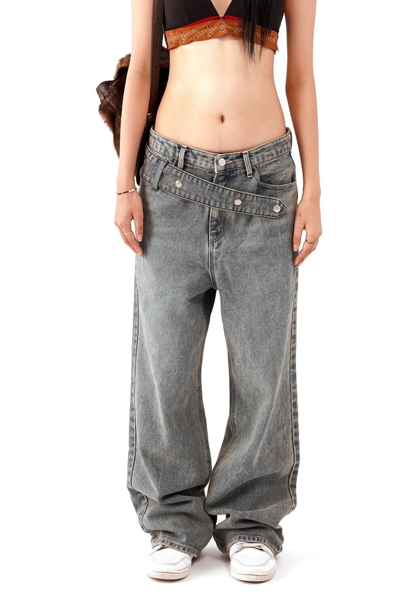 OSHIGH（オスハイ）の「Tail Button Pants (Denim)（Pants）」