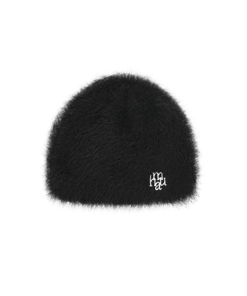 LOGO STITCH ANGORA BEANIE