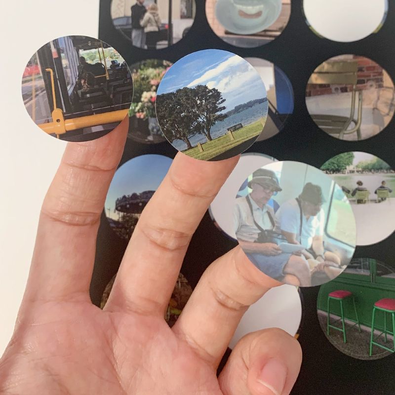 Moment in 2023 sticker