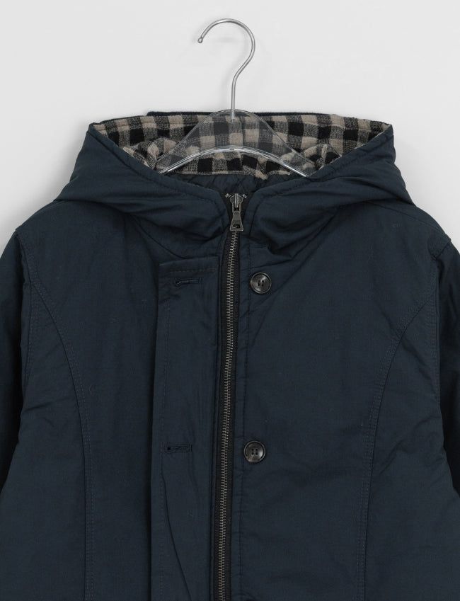 Hanfree Check Long Padding Jumper