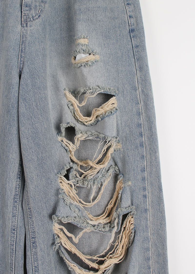 DAMAGE VINTAGE DENIM PANTS