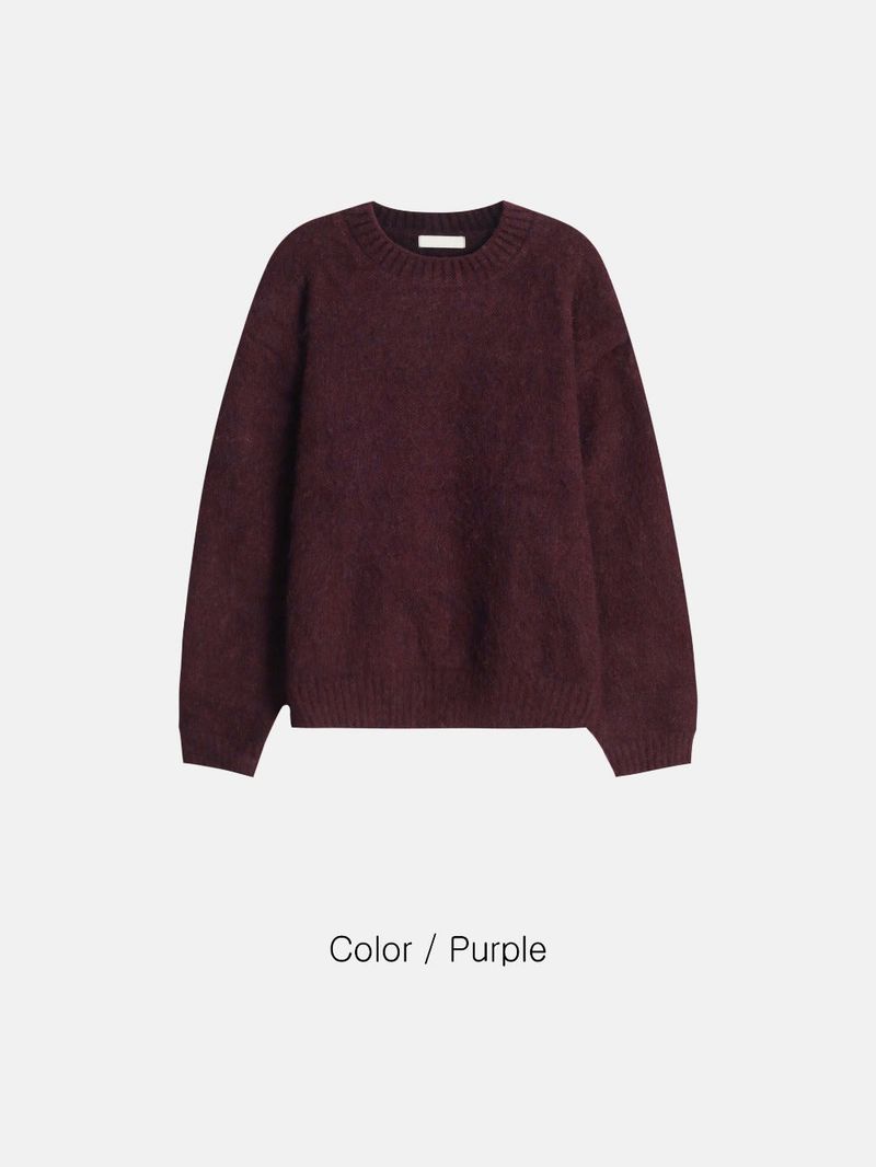 ASCLO Ange Hairy Knit (4color)
