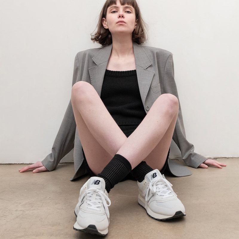 BASIC SINGLE JACKET (GREY)