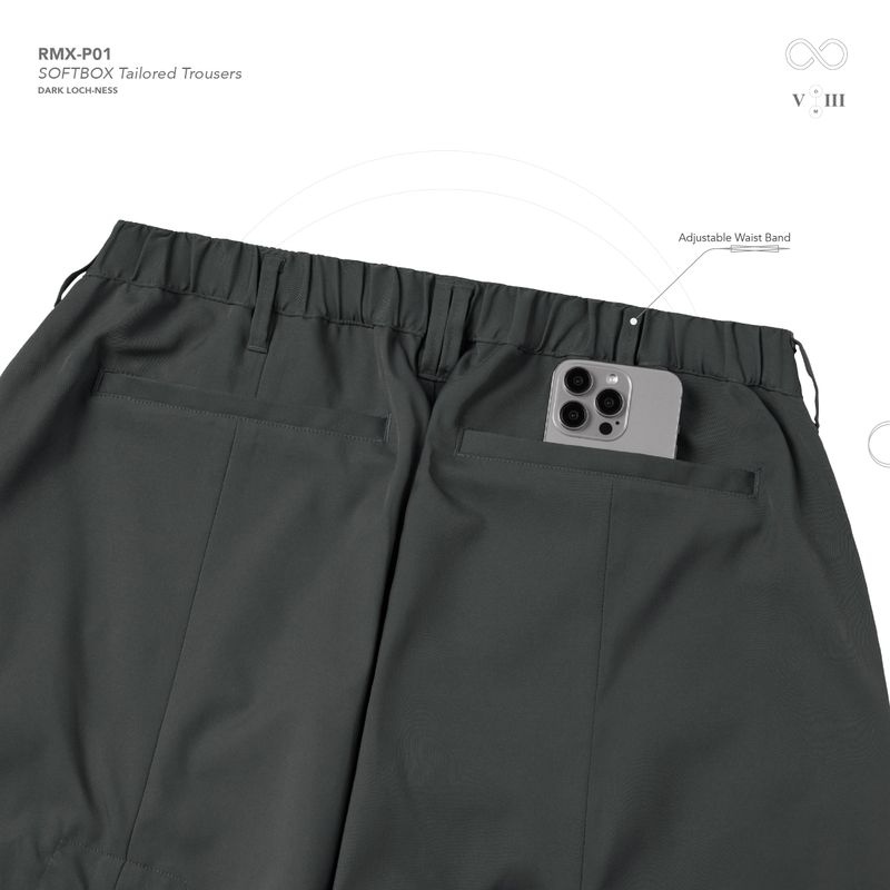 “RMX-P01” SOFTBOX Tailored Trousers