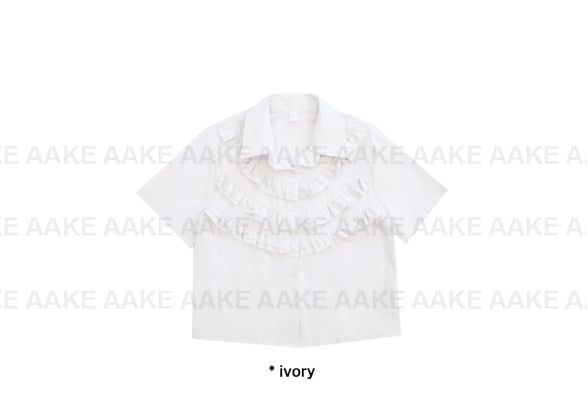 FRILL LAYERED SHIRT
