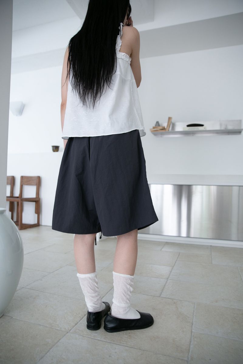 wrap string half pants(3colors)