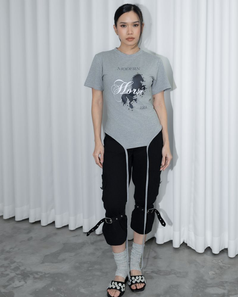 ホース ショートスリーブ トップ