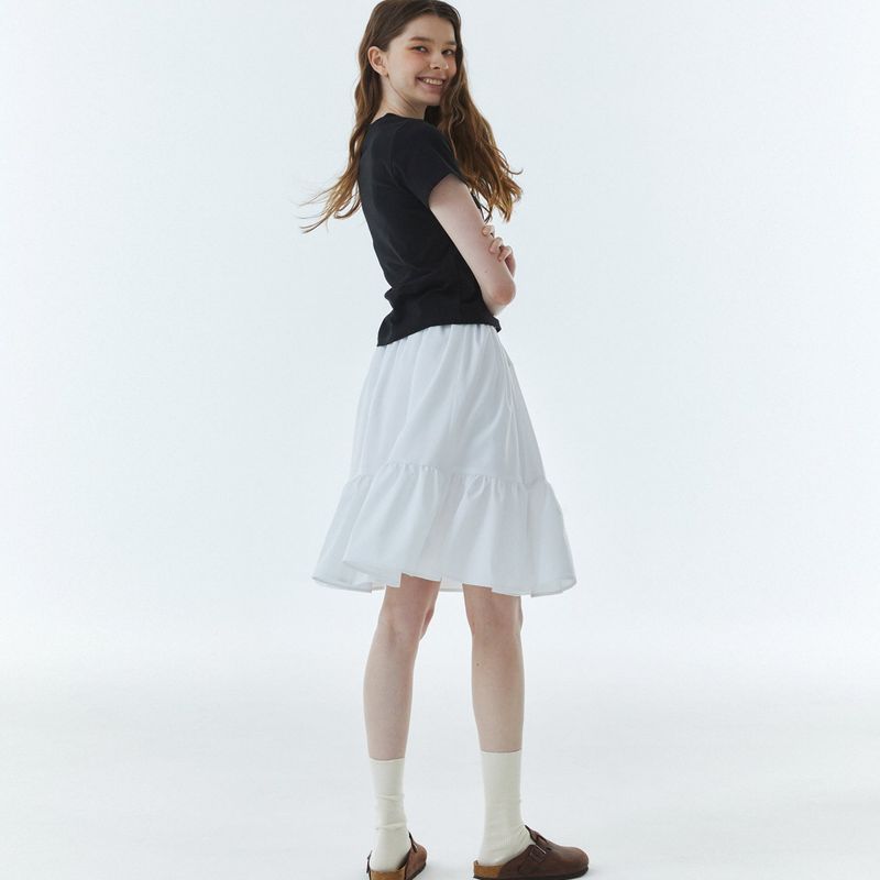 Shape Logo Slim Span T-Shirt Black