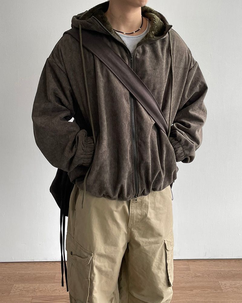 IDF（アイディーエフ）の「North Corduroy Hooded Jacket（Jackets/Outerwear）」
