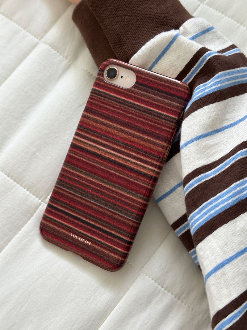 Wool stripe case (hard)