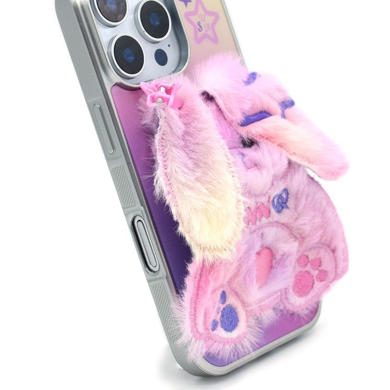 SUN CASE SHY RABBIT MIX SHETBET (GLOSSY SILVER)