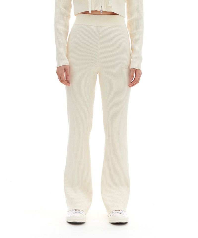 ARCHIVE BOLD（アーカイブボールド）の「SMALL LOGO BOOTSCUT KINT PANTS (CREAM)（Pants）」