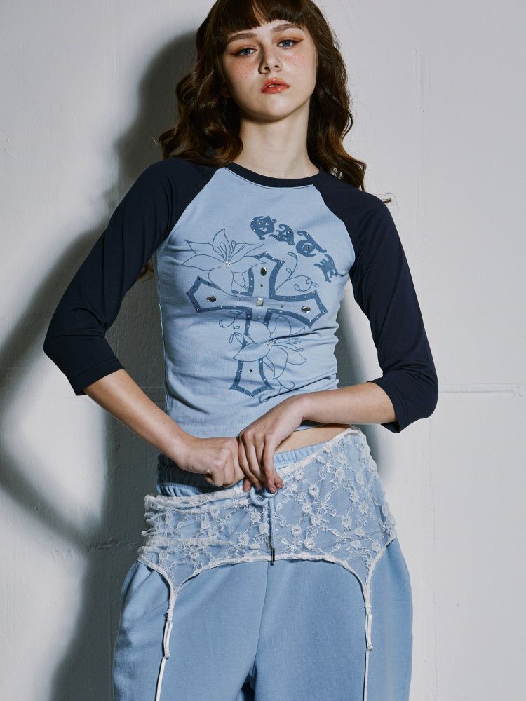 GARTER LAYERED SKIRT