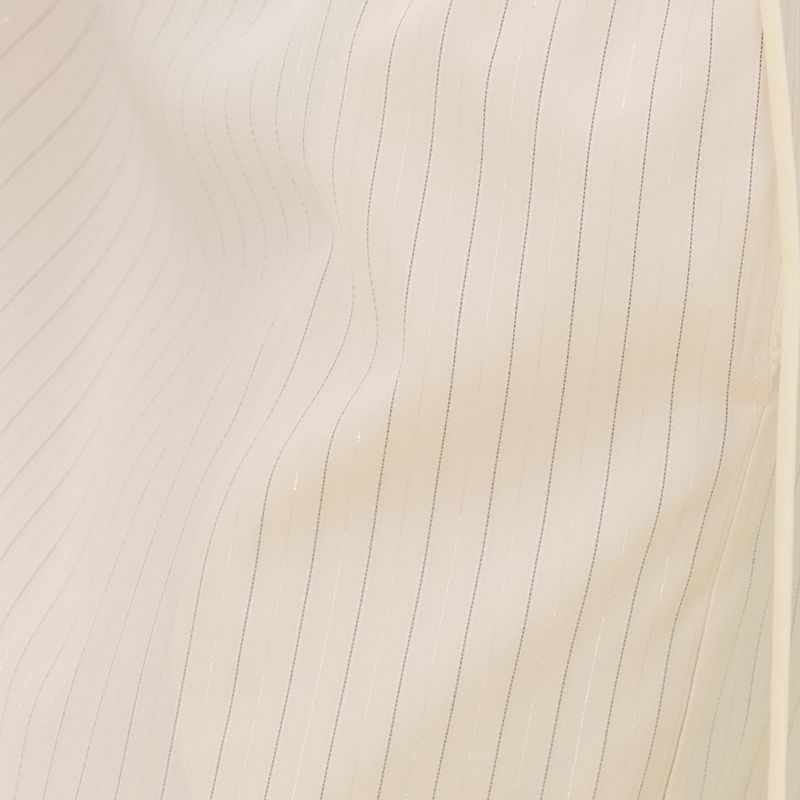 Rain stripe skirt (cream)