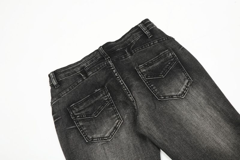 Sia Fringe Bootcut Denim Pants