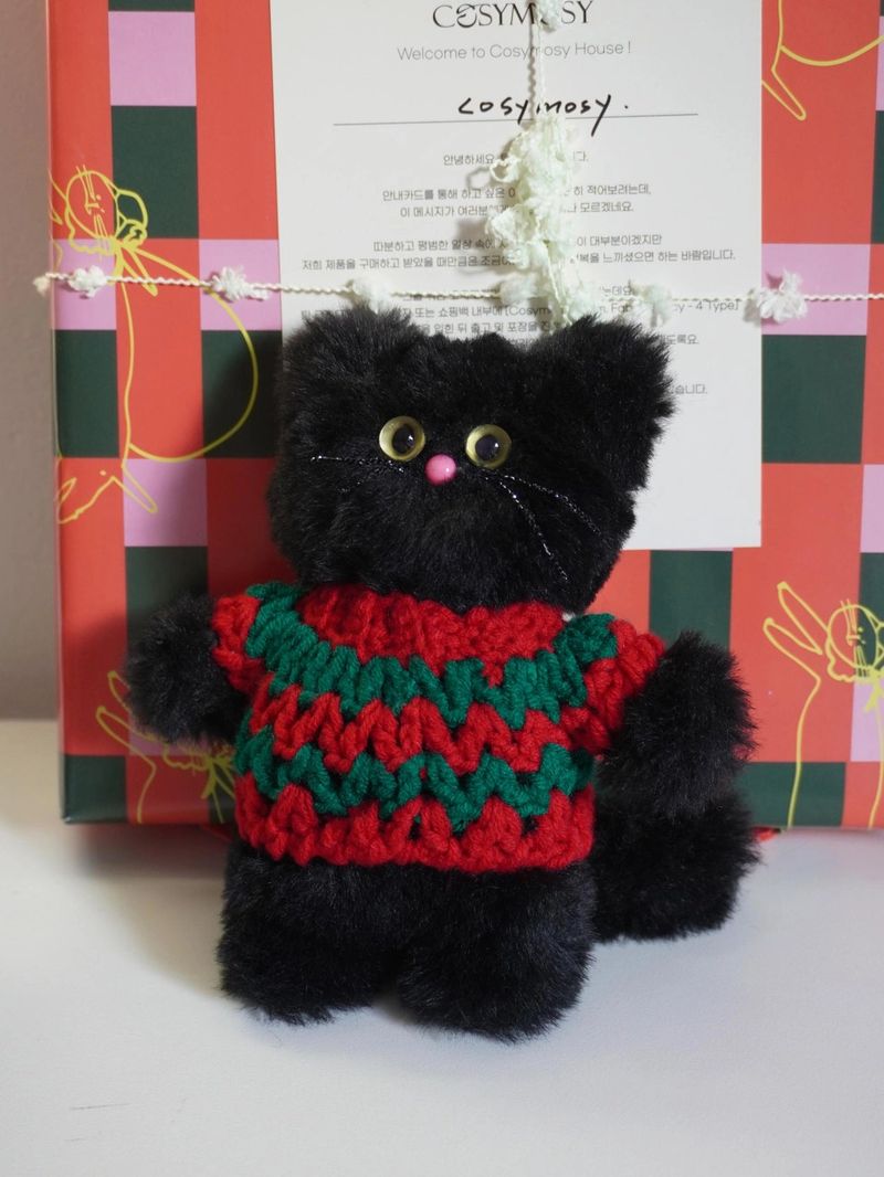Keyring Acc 'Cowichan knit' - 3 Color
