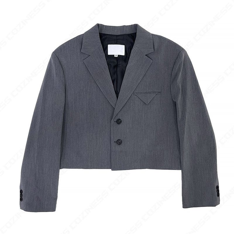 CR Micro Cropped Jacket (2 colors)