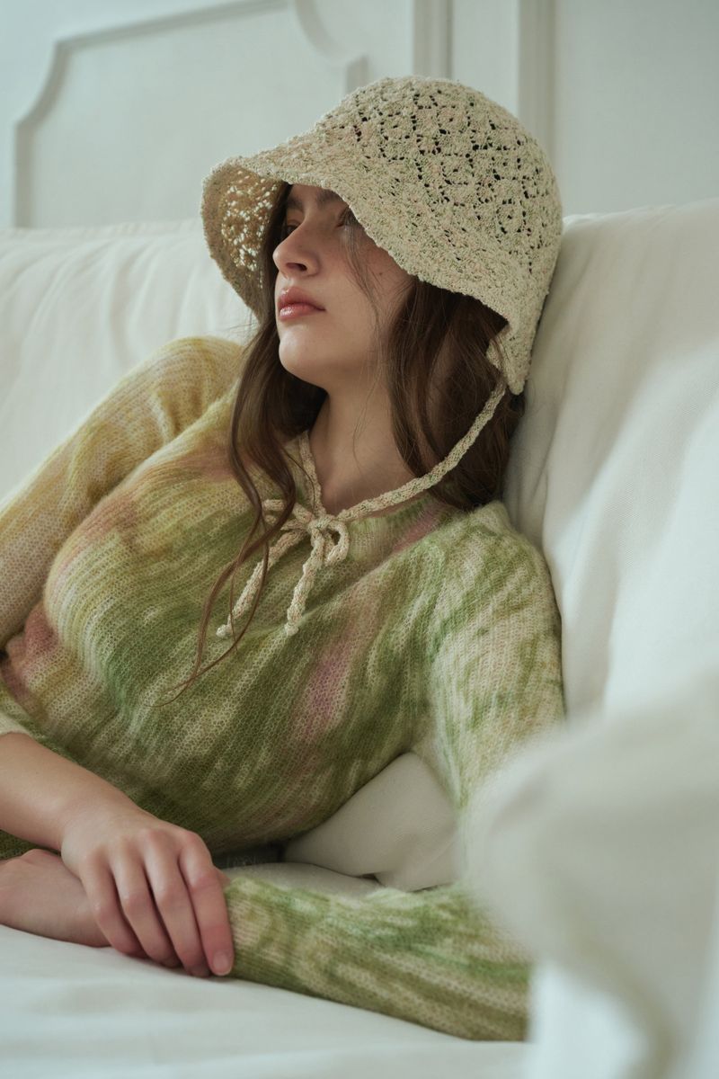 JARDIN bonnet hat_flower