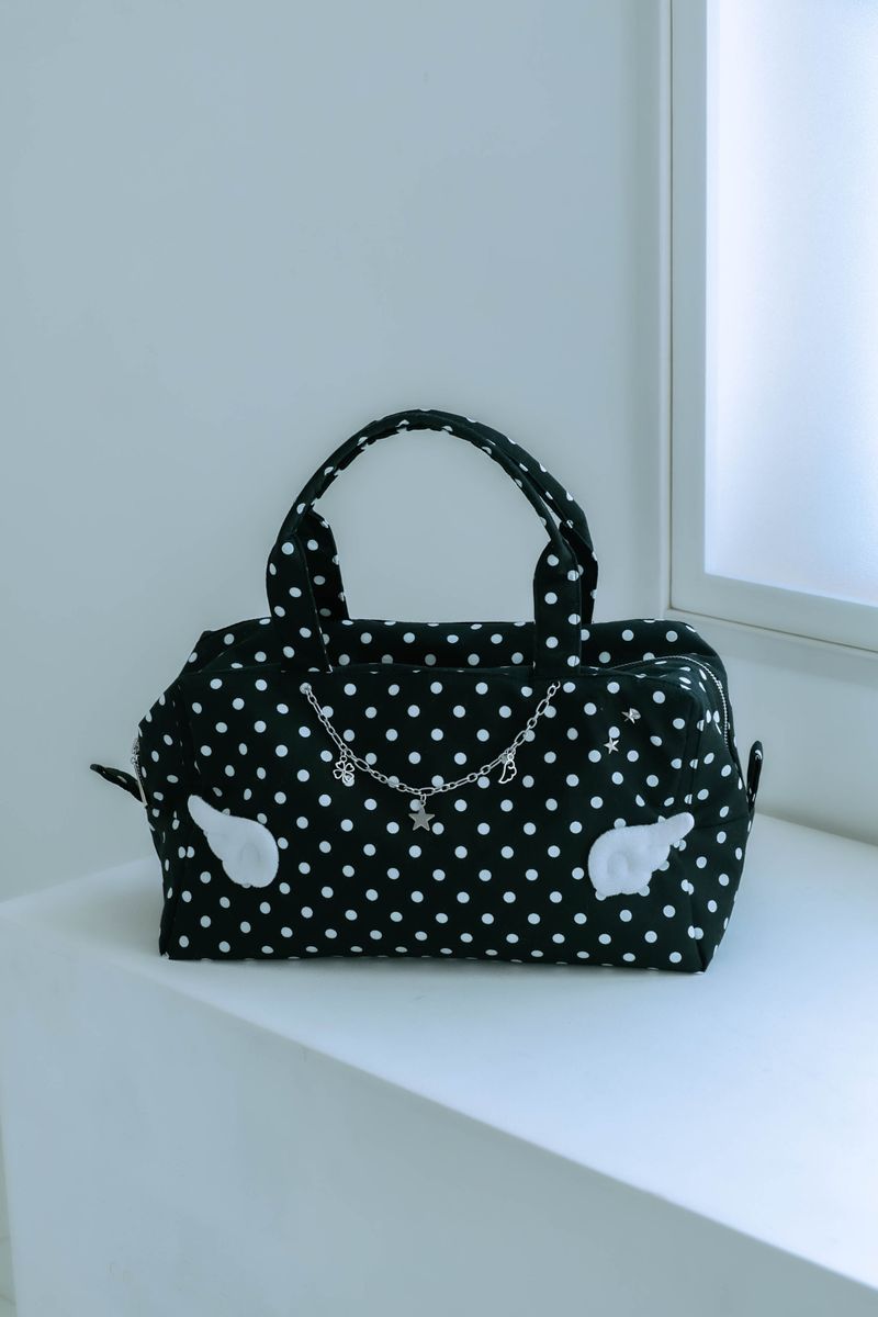 angel dot bag (black)
