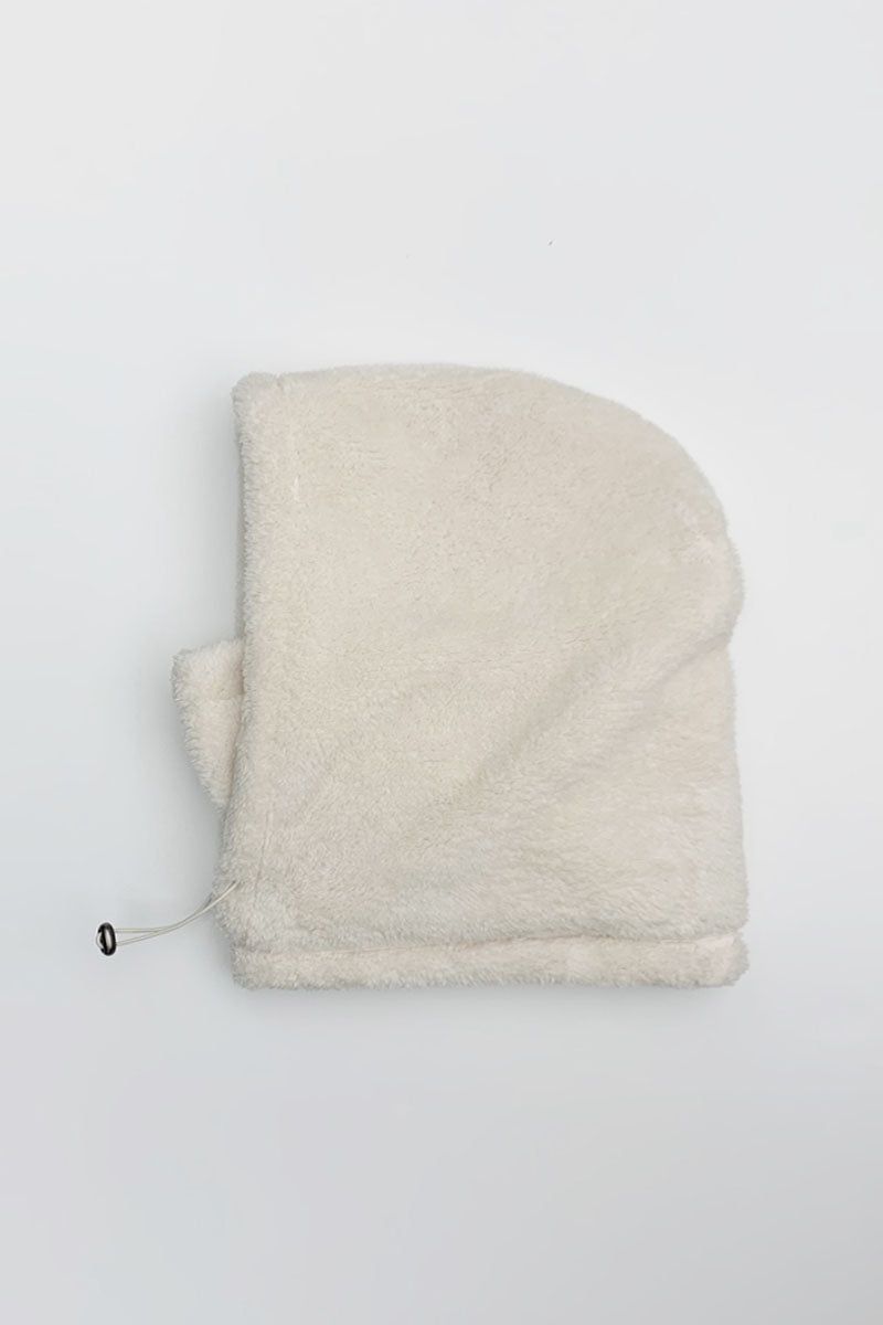 KOOKEESEE（クキシ）の「Boa Fleece Balaclava  (cream)（Hats）」