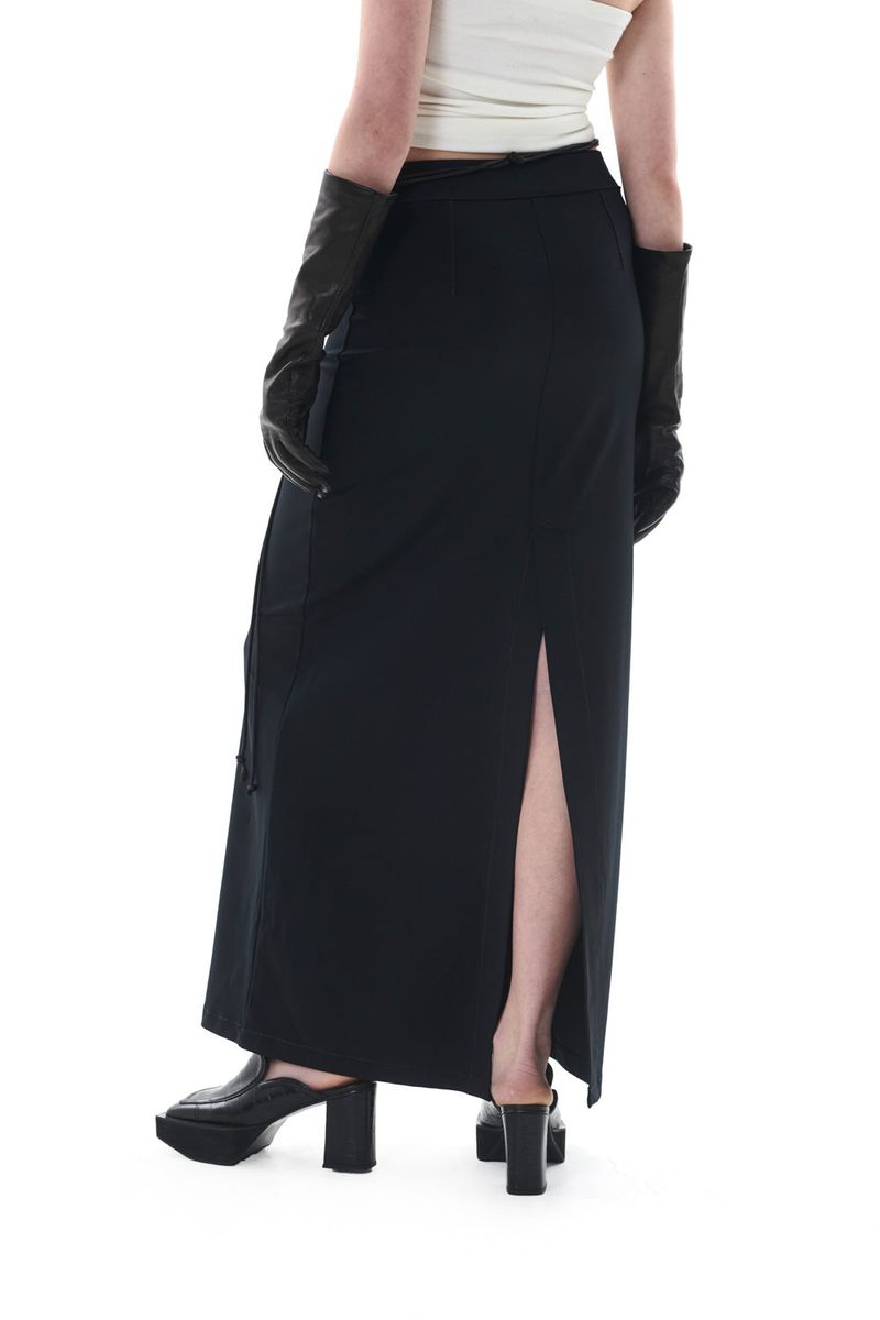 STITCH MAXI SKIRT