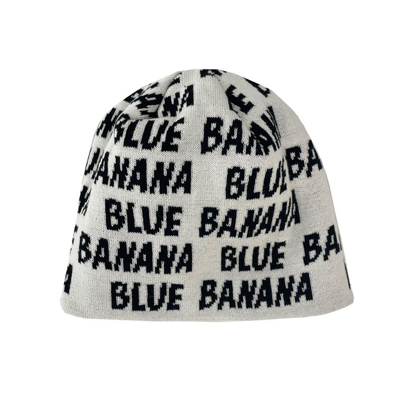 Blue banana beanie