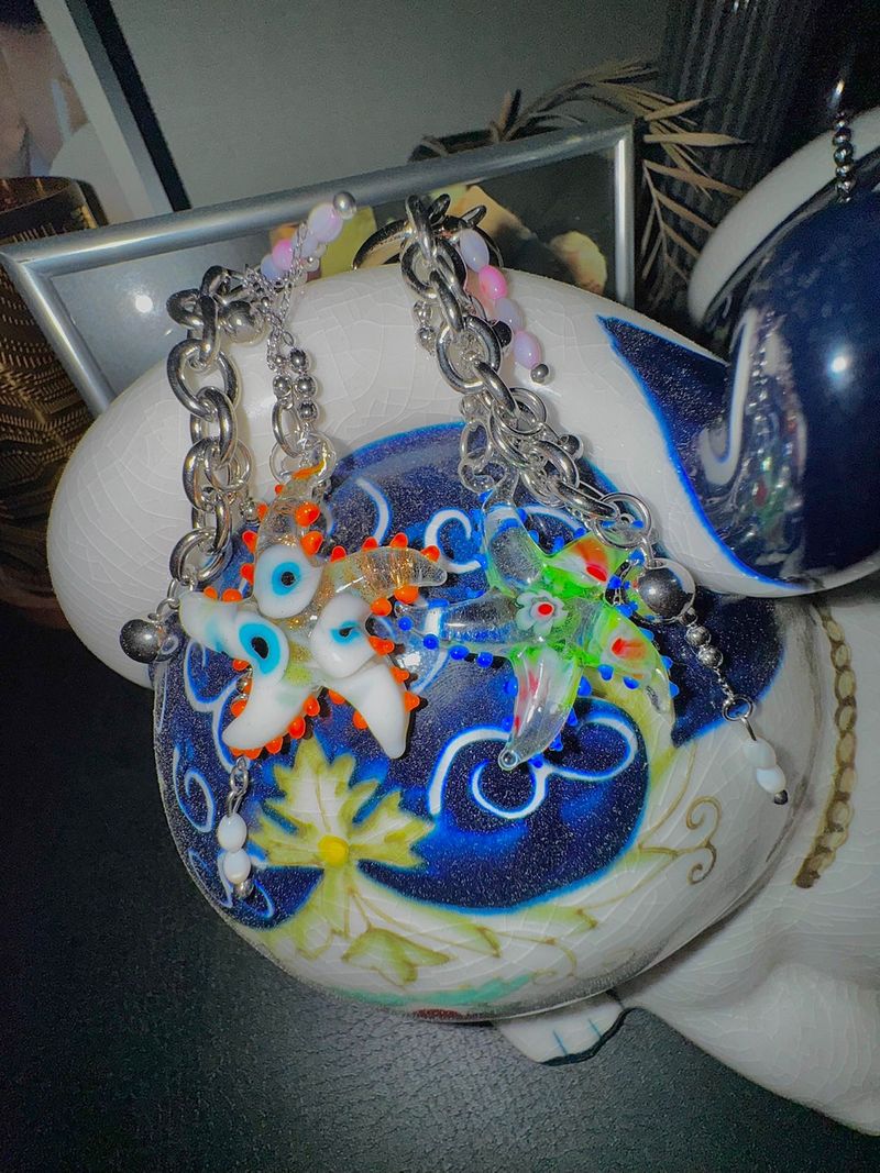 Ocean fairy keychain (5color)