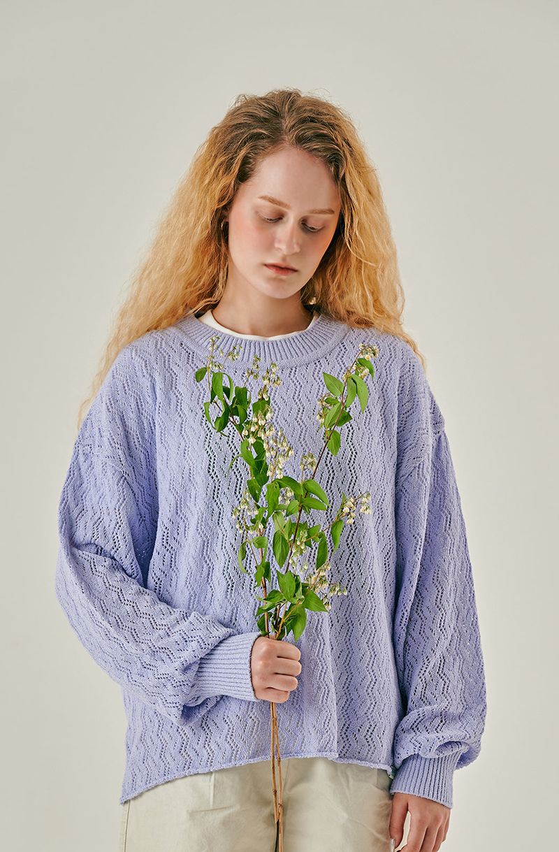 MARCEL CREW NECK KNIT TOP