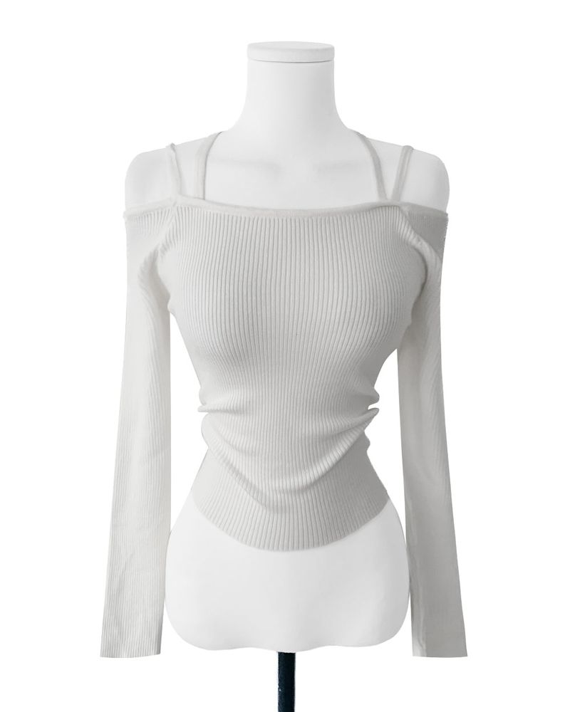 tiered strap tone-off glam NT