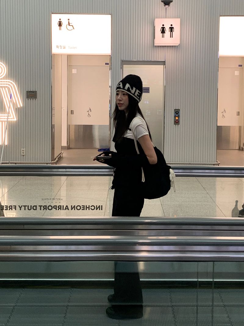 [MADE] Airport long bootcut banding pants -Basic