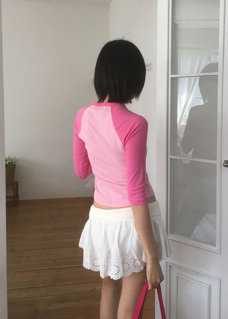 REGLAN SLEEVE TEE (4color)