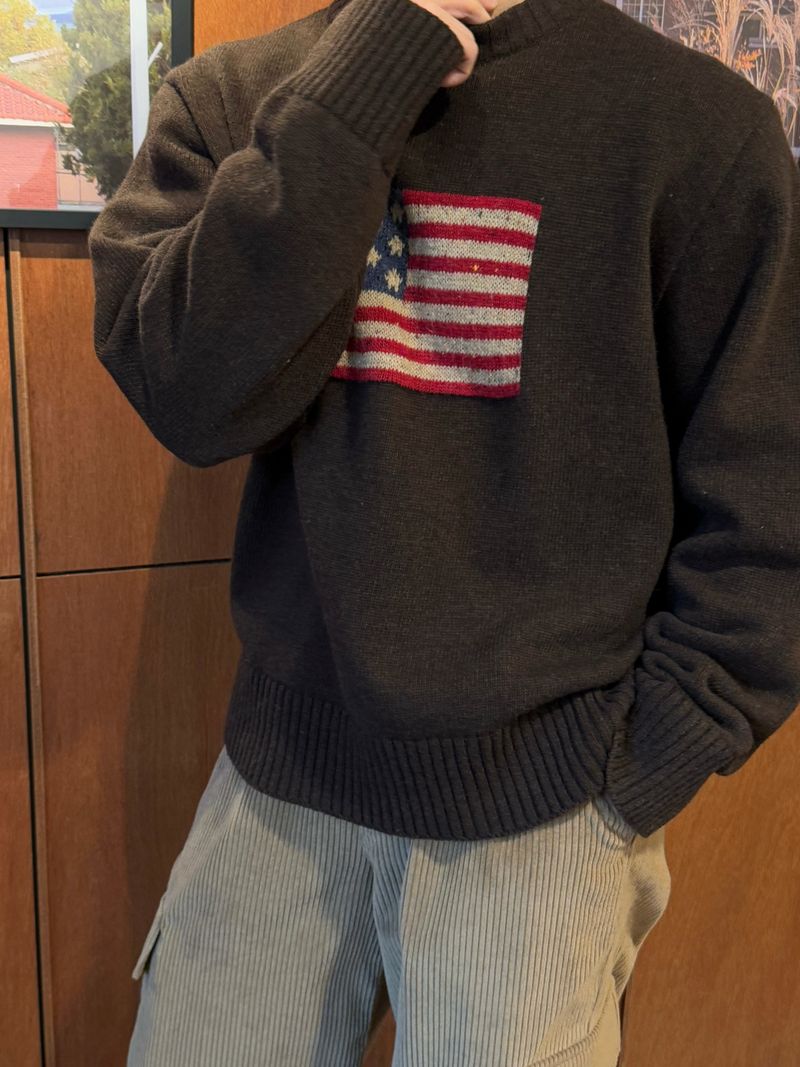 Stay wool knit