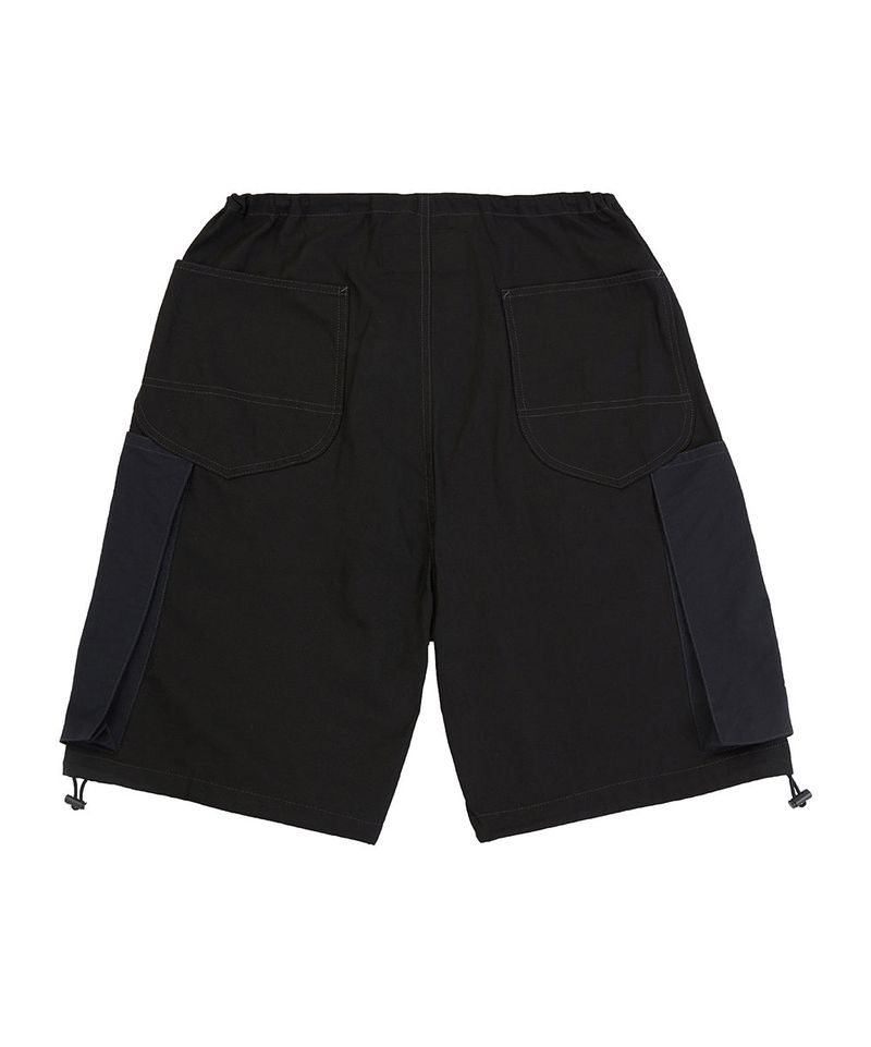 BERMUDA DRAWSTRING PANTS_BLACK