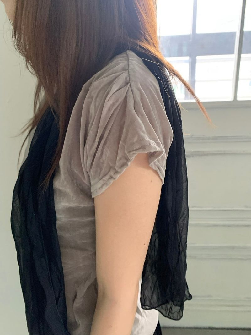 Velvet Cowl Neck Top
