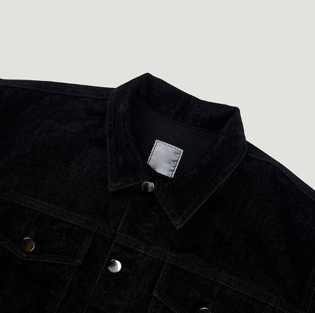 Io Velvet Denim Jacket