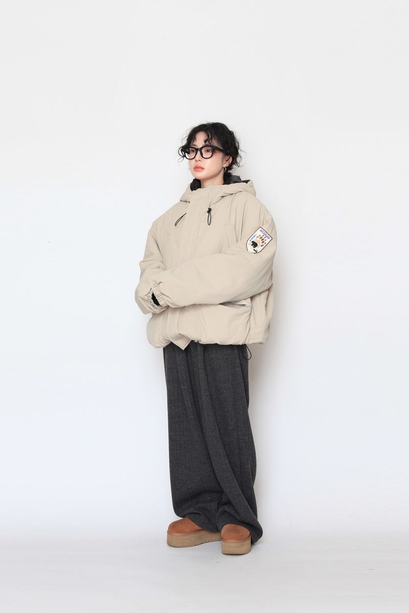 Mountain Patch Hooded Padding
