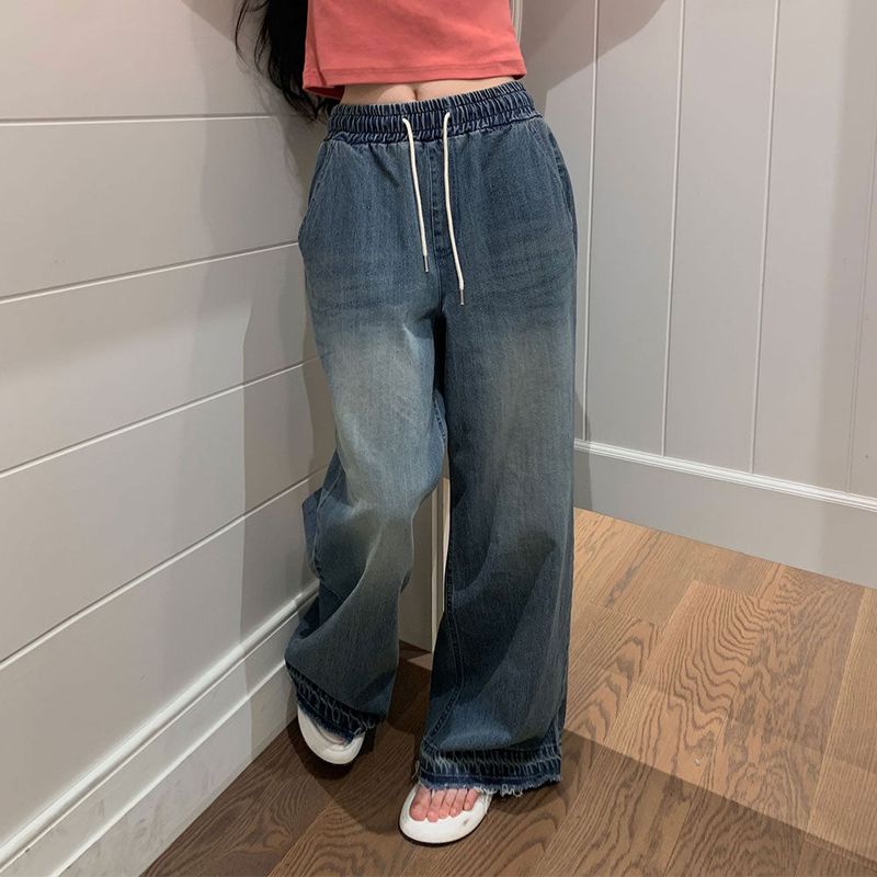 [BELLIDE MADE] Summer Cool Wide Denim Pants