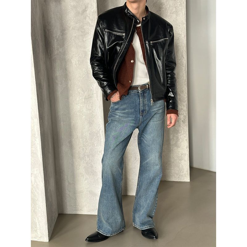 [Unisex] Daily flare denim pants