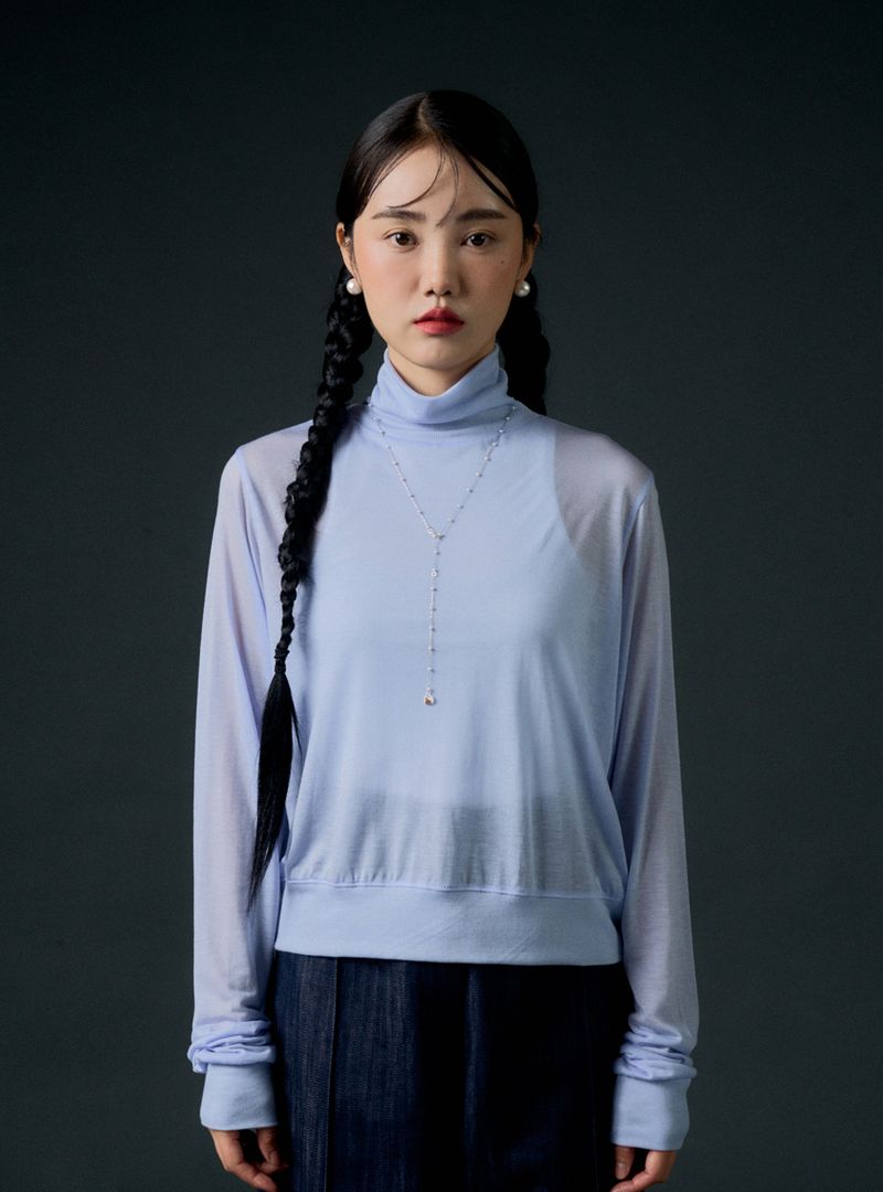 rram（アラーム）の「Lucent top (lavender)（Tops）」