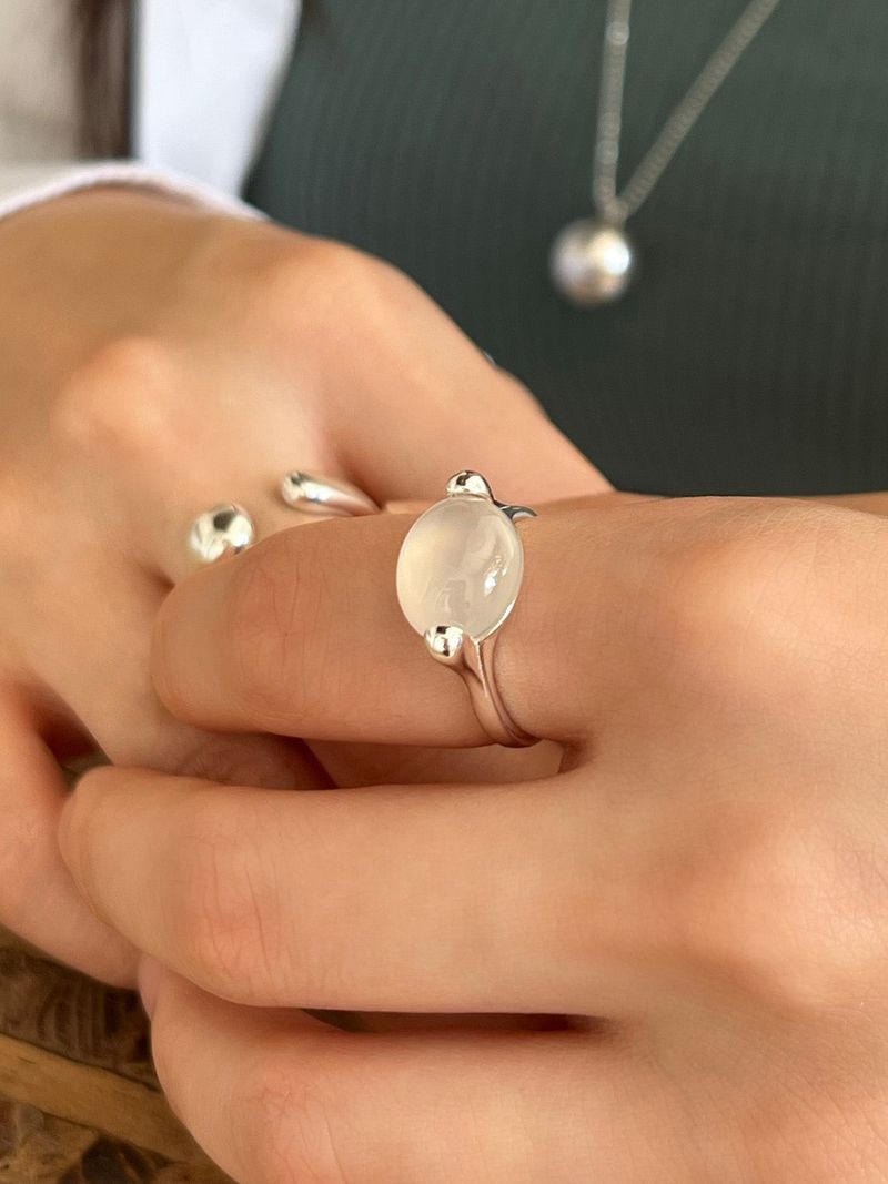 Sheer ring (silver) *1PCS