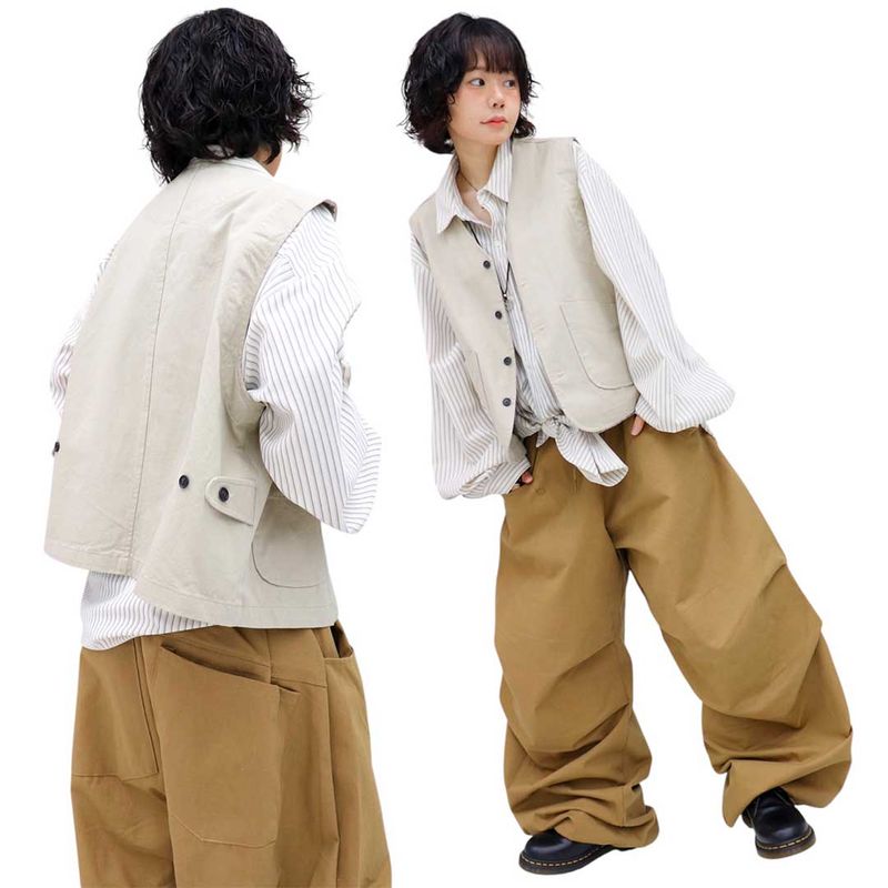 Vintage Button-Up Vest