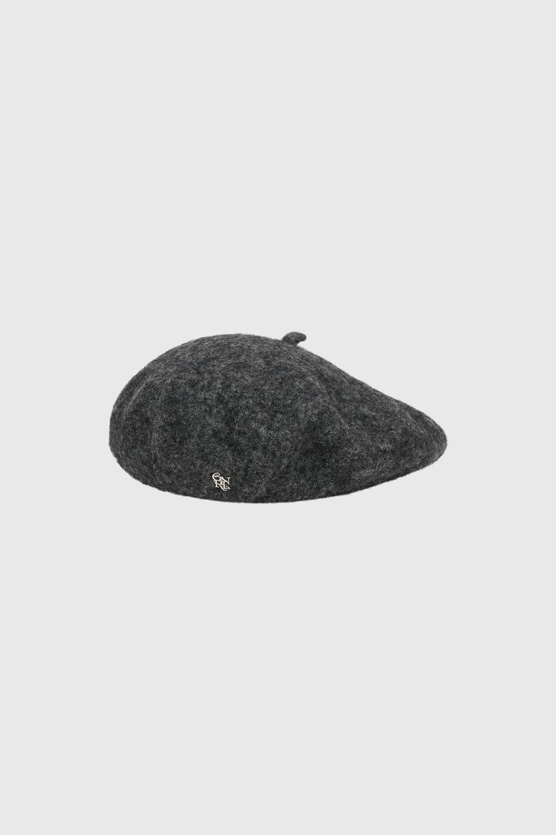 GNRL logo wool beret