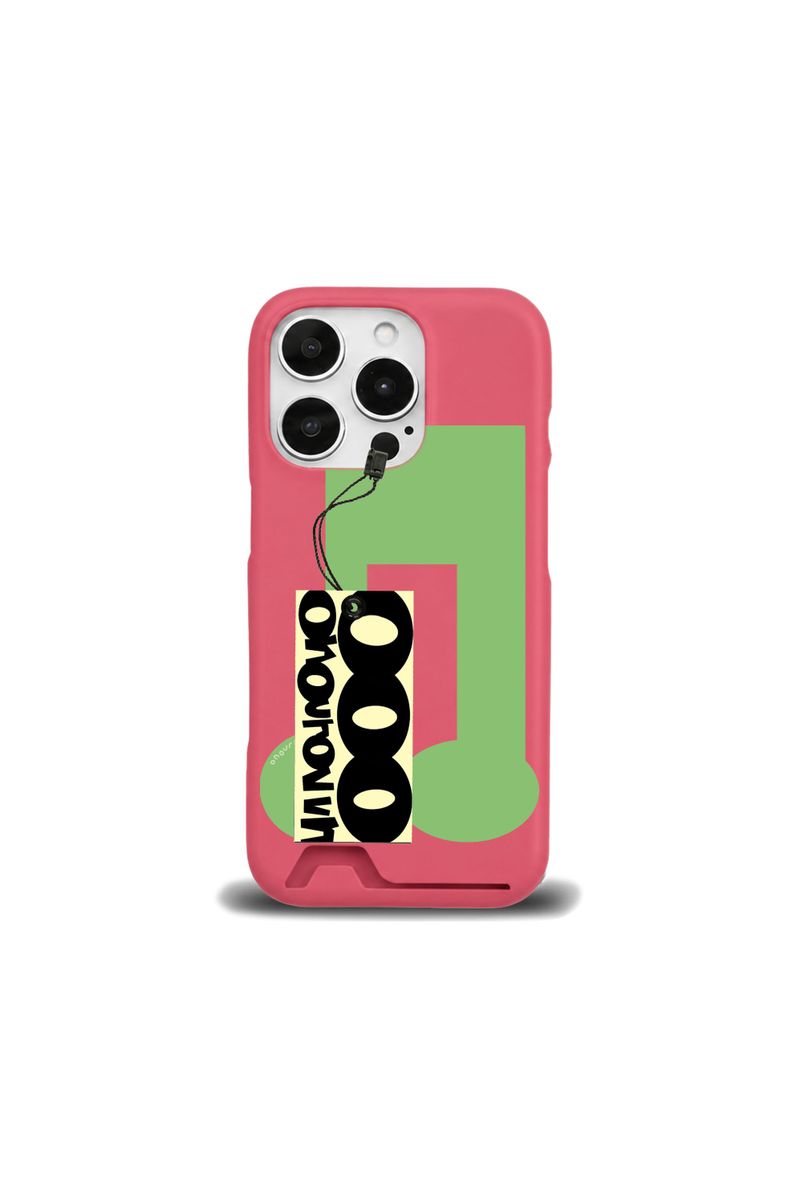 ONOUROVVN（オンアワーオン）の「[card case] ピンクミュージックノート（スマホグッズ/小物）」
