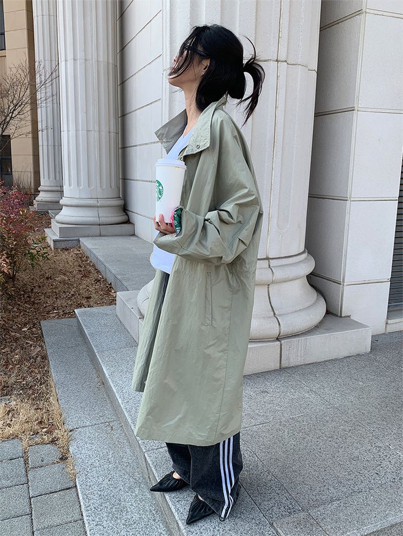 GLOSSY OVER FISHTAIL JACKET (2C)