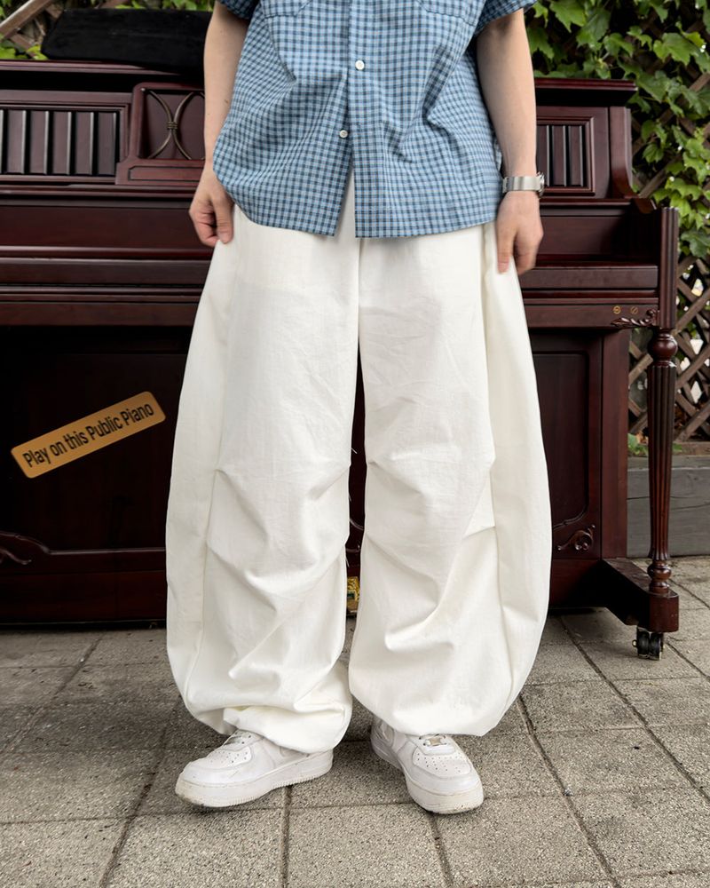 Trevil Patch Balloon Chino Pants