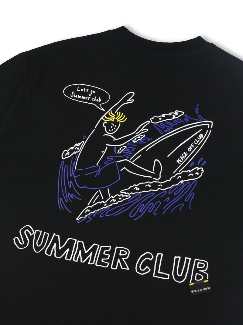 Surfer_Boy Short Sleeve Tee BLACK