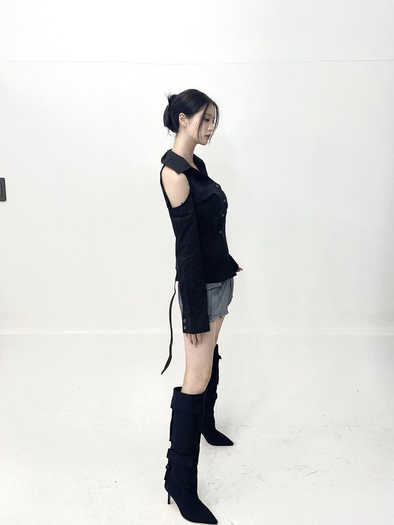 1030. Gradation wrap belt mini sk (2color)
