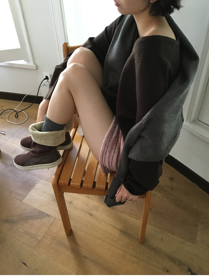 Encore Wool V-neck Knit (5color)
