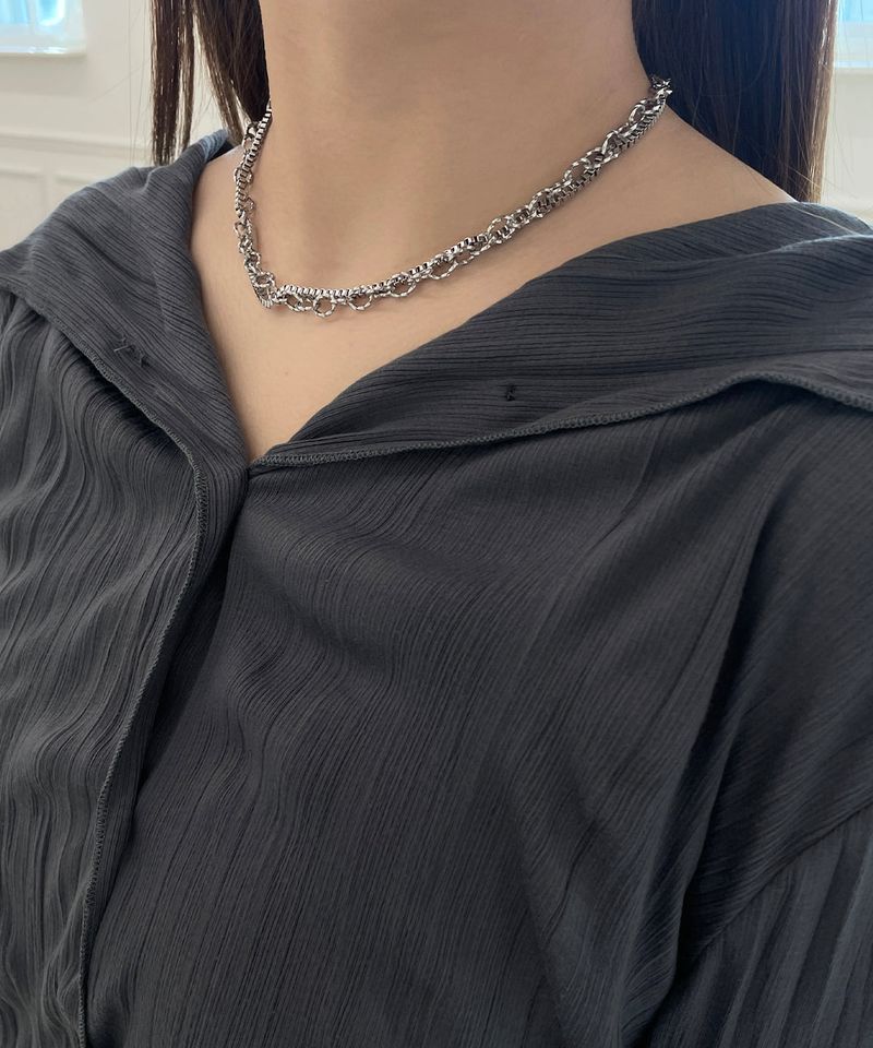 weave chain necklace